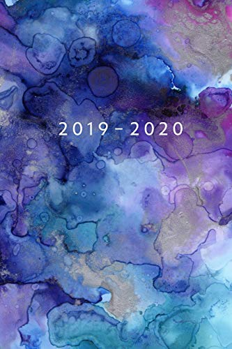 2019 - 2020: Weekly Planner Starting July 2019 - Dec 2020 | 6 x 9 Dated Agenda | Appointment Calendar | 18 Month Organizer Book | Soft-Cover Waterco