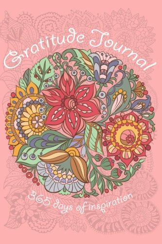 Gratitude Journal: 365 days of inspiration (coloring pages)