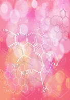 Notebook - Chemical Structures Theme (Nerdy Notebooks)