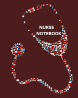 Nurse Notebook: Dot Grid matrix Journal for medical staff and students| 150 pages with an anatomy cover finish A4 size Sketch/ note/anatomy coloring