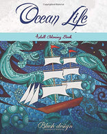 Ocean Life: Adult Coloring Book