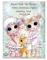 Sherri Baldy My Besties Warm Christmas Nights Coloring Book