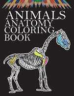 Animals Anatomy Coloring Book
