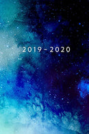 2019 - 2020: Weekly Planner Starting May 2019 - Dec 2020 | 6 x 9 Dated Agenda | Appointment Calendar | Organizer Book | Soft-Cover Galaxy Blue