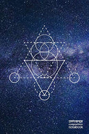 Universe Composition Notebook: Sacred Geometry | 144 Blank Pages | 6 x 9 Journal