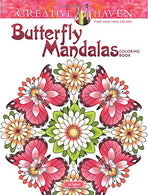 Creative Haven Butterfly Mandalas Coloring Book (Creative Haven Coloring Books)