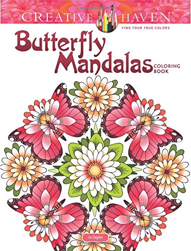 Creative Haven Butterfly Mandalas Coloring Book (Creative Haven Coloring Books)