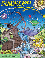 Planetary Gods and Goddesses Coloring Book: Astronomy and Myths of Our New Solar System