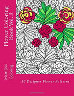 Flower Coloring Book Vol. 3