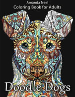 Doodle Dogs Coloring Book for Adults