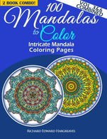100 Mandalas To Color - Intricate Mandala Coloring Pages - Vol. 3 & 6 Combined: Advanced Designs 2 Book Combo (Mandala Coloring Books Value Pack