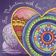 Adult Coloring Book: For Valentine. with love!