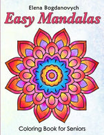 Easy Mandalas Coloring Book for Seniors