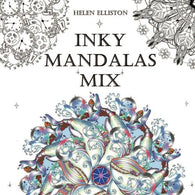 Inky Mandalas Mix: Themed Mandalas for relaxation (Inky Colouring Books) (Volume 4)