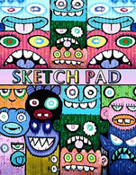 Sketch Pad: Graffiti Art Cover - Sketch Book for kids and adults - Blank Drawing Pad to Practice How to Draw. Doodle and Color Extra Large 8.5"