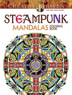 Creative Haven Steampunk Mandalas Coloring Book (Adult Coloring)