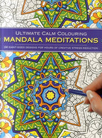 Ultimate Calm Colouring: Mandalas: 24 Giant-Sized Designs For Hours Of Creative Stress-Reduction
