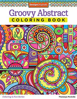 Groovy Abstract Coloring Book (Design Originals) (Coloring is Fun) Relaxing & Meditative Beginner-Friendly Art Activities with Swirls. Doodles.