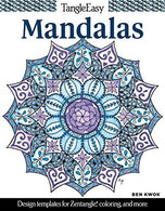 TangleEasy Mandalas: Design Templates for Zentangle(R). Coloring. and More (Design Originals)