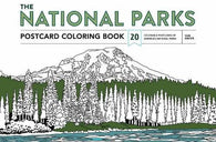 The National Parks Postcard Coloring Book: 20 Colorable Postcards of America's National Parks