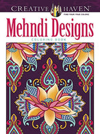 Creative Haven Mehndi Designs Collection Coloring Book (Creative Haven Coloring Books)
