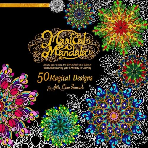 Magical Mandala: Adult Coloring Book (Volume 1)