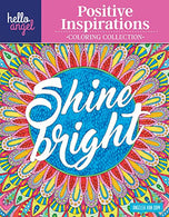 Hello Angel Positive Inspirations Coloring Collection: Color with All Types of Markers. Gel Pens & Colored Pencils (Design Originals) (Hello Ang