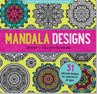 Mandala Designs Adult Coloring Book (31 stress-relieving designs) (Studio)
